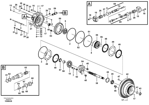 EC300D volvo part scheme