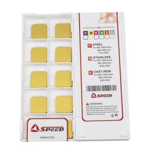 Cnc Cutting Square Milling Inserts , Cemented Carbide Inserts