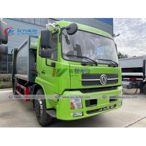 210HP 14cbm Refuse Collection Truck With Double Operation System