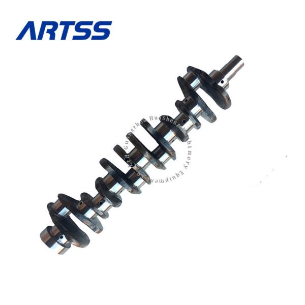 6D95 6D95L Excavator Engine Parts , 6207-31-1110 6206-31-1110 Forged Steel Crankshaft