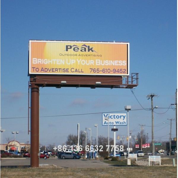 Buy Outdoor media highway signs trivision billboard advertising at wholesale prices