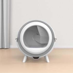 Durable Cat Smart Toilet Machine 220V Eco Friendly Fully Enclosed