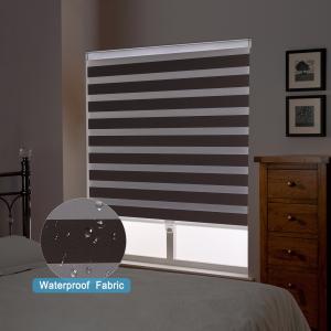 Modern Design Day And Night 100 Polyester Roller Zebra Blinds Fabric For Window