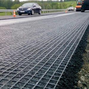 25kn Tensile Strength Biaxial Plastic Geogrid For Road Construction