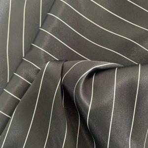 Ventilate Imitated Silk Fabric 150Dx150D 130GSM Shiny Lamination