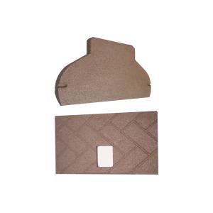 Vermiculite Baffle Fireplace Insulation Board Heatproof Non Toxic