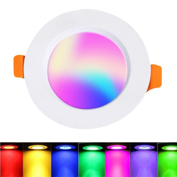 Buy 3 CCT Adjustable Round Panel Light With 80-83Ra Or 95-98Ra Color Rendering Index 50000 Hours Lifespan at wholesale prices