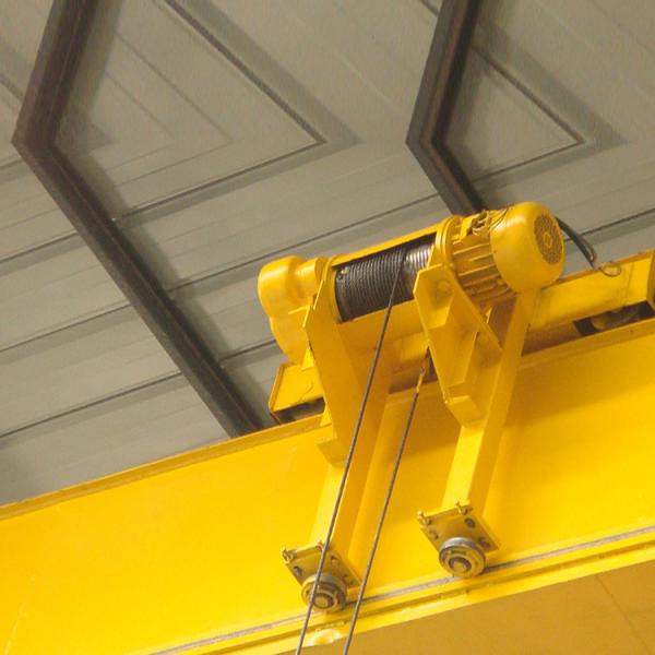 Single Beam Electric Overhead Crane Bridge Traveling Partial Hanging Hoist