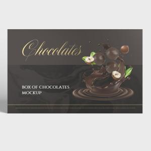 Custom Printing Luxury Belgian Chocolate Praline Box Cardboard Material
