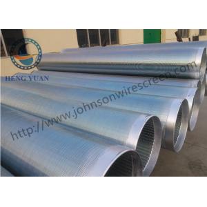 Q195 Grade Water Well Screen / Johnson Screens Groundwater And Wells