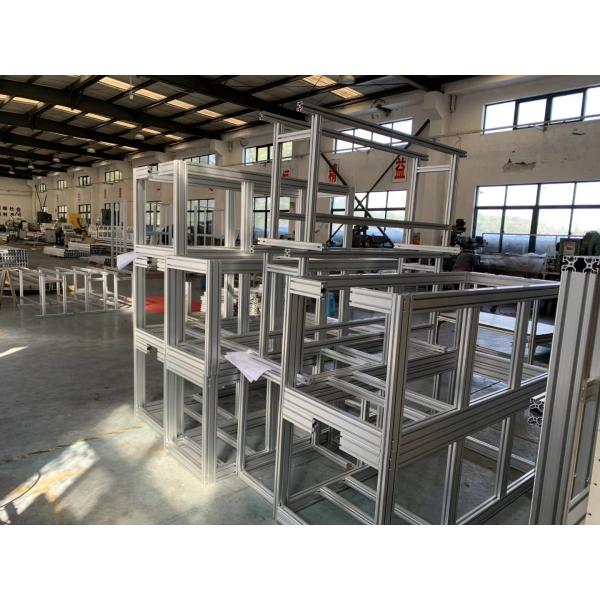 Anodized 4080 T Slot 20x40 Extrusion Aluminium Profiles