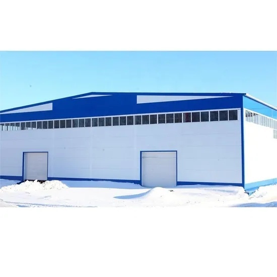Prefabricated Cold Storage Metal Frame Prefab Building Structure Steel