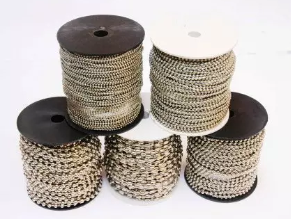 8mm Diameter Metal Ball Chains As Curtain Screen For Office Decoration 5