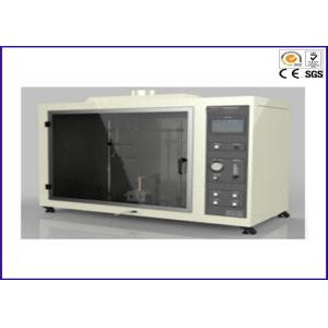 Plastic Material Horizontal and Vertical Burning Tester UL94