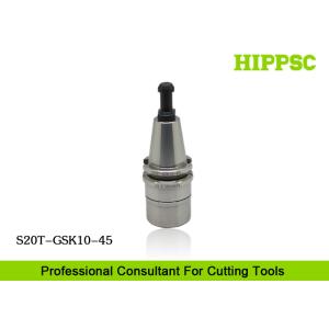 Quality CNC ER Tool Holders For Engraving , MINI S20T High Speed Milling With Pull Stud for sale