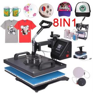 Multifunctional Combo Heat Press 8 in 1