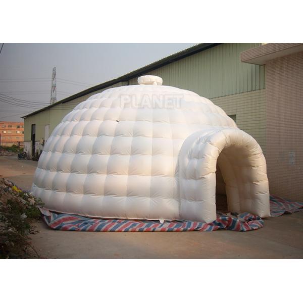 Outdoor Durable Igloo Dome Tent 7 X 7 X 4 M PVC Tarpaulin For Advertising