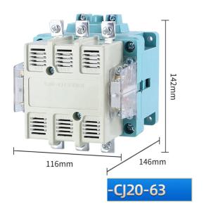 CJ20 400A High Power Contactor Magnetic Contactor