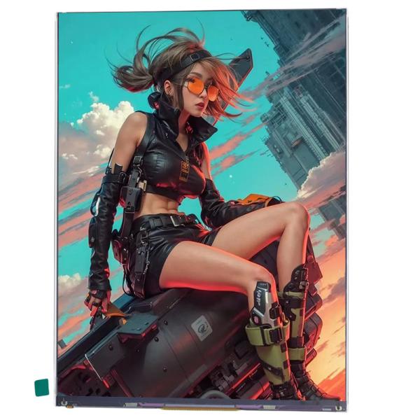 8.9 Inch FHD TFT Display High resolution Tft Display 1536*2048 Dots 51 pins MIPI Interface 500c/d