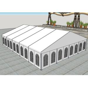 PVC Coated Polyester Fabric Covered Buildings Fire Flame Resistant