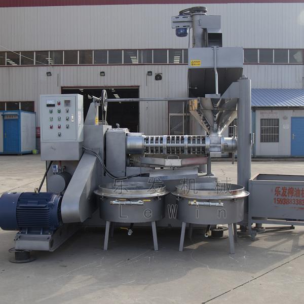 Buy Industrial Spiral Cooking Oil Making Machine Soybean Oil Pressers at wholesale prices