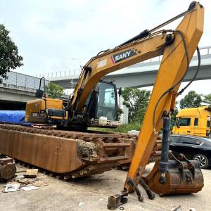 2020 Sany SY135C Amphibious Excavator Crawler Pontoon Excavator 1081 Working