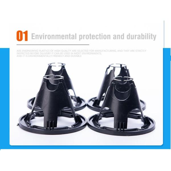 Dome Cap 1 1/2''- 2'' Concrete Reinforcement Spacers Construction Plastic Rebar Chair