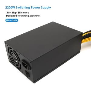 China Made Power Supply 2000W For 8 GPU PSU ATX PSU for pc