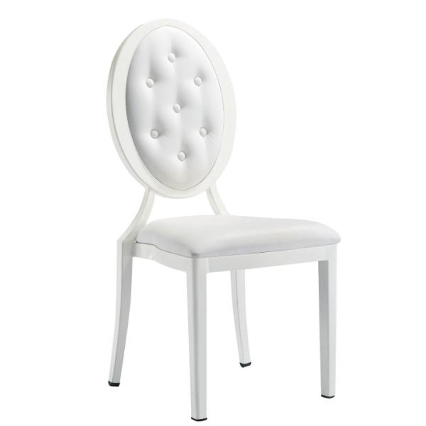 Buy Manufactures Promotion Cheap Modern Luxury White Dining Chair at wholesale prices