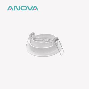 Commercial Lighting Recessed Spotlight Frame With 20° Tilt And Rotating Housing