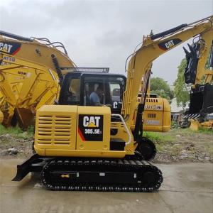 2019 Original paint used 5.5ton mini excavator cat305.5e2 with high quality hot