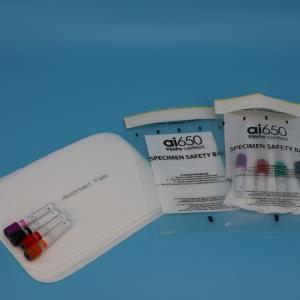 China UN3373 Compliant 95kPa Sample Bag 95kPa Specimen Transport Bags on sale