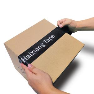 Single Sided Self Adhesive Black Gummed Kraft Paper Tape