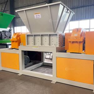 Double Shaft Shredding Machine for Waste Aluminum Cans Provided Video Outgoing