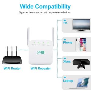 Signal Amplifier 2.4G 300Mbps Wifi Router Repeater