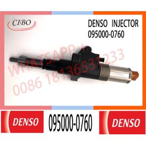 China Common Rail Fuel Injector 095000-0760 095000-0761 9709500-076 For Isuzu 6SD1 1-15300415-0 1-15300415-1 1153004150 115300 on sale
