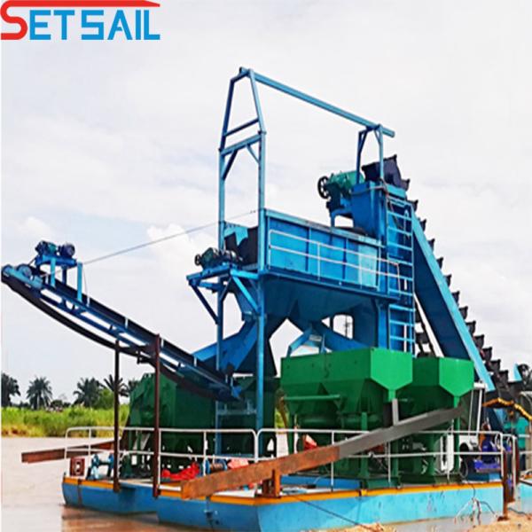 Bucket Type Sand Dredger with Electric Power and Chain