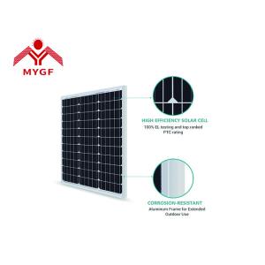 Quality Mono And Polycrystalline Solar Cells Aluminum Frame Customized Dimension for sale