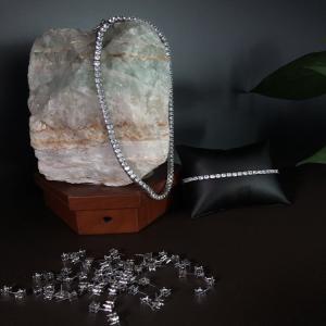 Anodized MIM Silver Jewelry Accessories , RoHs Sterling Silver Component