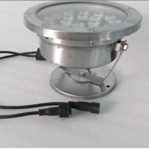 18x8W 24V Tempered Glass Rgbw Underwater Pool Lights Stainless Steel