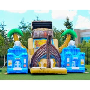 EN71 Inflatable PVC Bouncy Castle Combo Bounce House With Slide