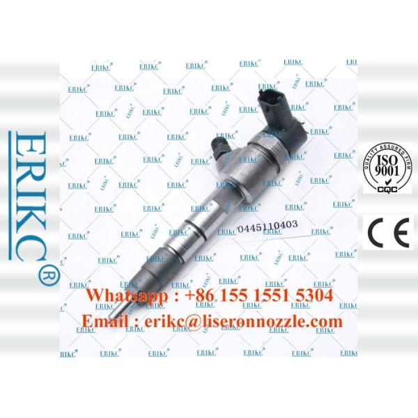 ERIKC 0445110403 Diesel Engine Oil Injector 0 445 110 403 Bosch Fuel Injection 0445 110 403 for QUANCHAI 4D22E41000