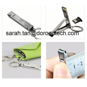 New Design Wholesale Real Nail Cutter USB Flash Drives