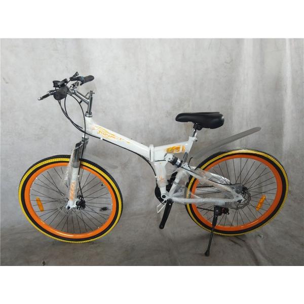 1.8m Full Suspension Folding Frame Adult Mountain Bike with Gross Weight of 17kg