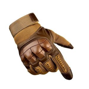 Blue Black Tactical Army Gloves Military Hard Knuckle For Military Operations