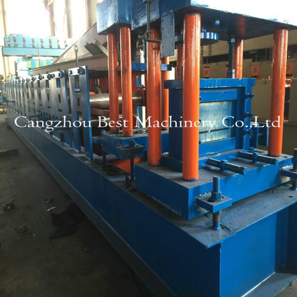 80-300 C U Purlin Cold Metal Roll Forming Machine Steel Frame 8-12m/Min