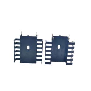 Custom Black Anodized Board Level Stamped Extrusion Aluminum Heatsink PCB1046