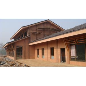 Wood Plastic Composite Panel House Security Restroom and WPC Construction