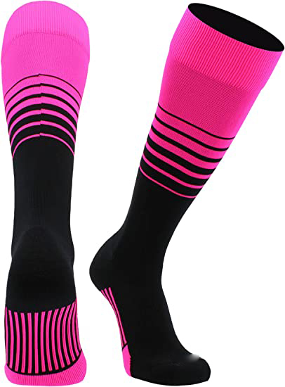 Spring Season Sports Elite Breaker Soccer Socks With Extra Cross-Stretch For Shin Guards