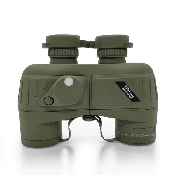 Buy Military Rangefinder Telescope 7x50 Binoculars Built-in Illuminated Compass at wholesale prices